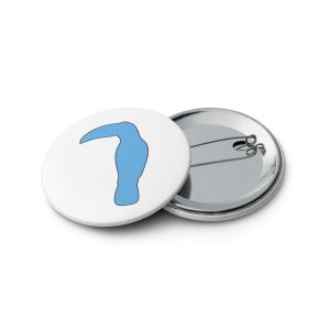 Set of pin buttons